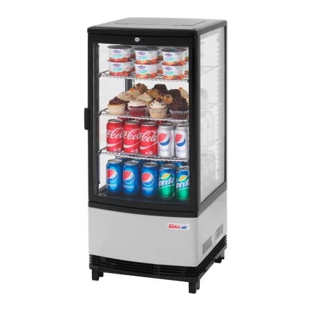 Turbo Air 360 Degree Diamond Show Case Merchandiser CRT-77-1R-N